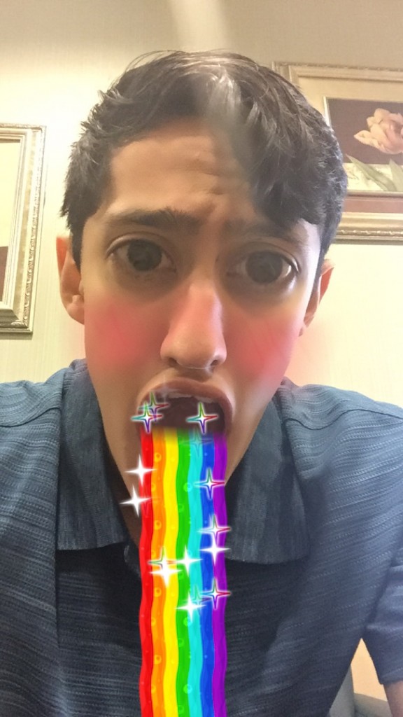 Vomiting Rainbows - Snapchat
