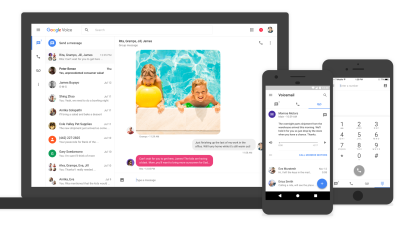 Google Voice 2017