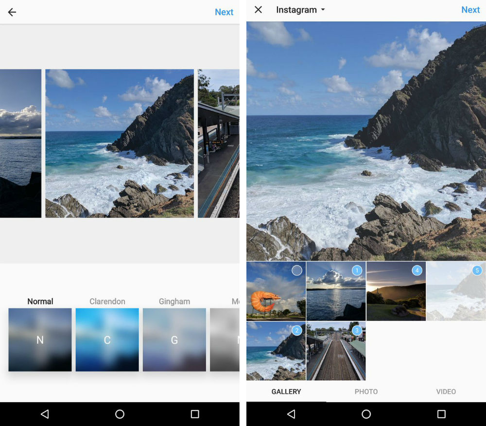 Instagram Multiple Photos and Videos