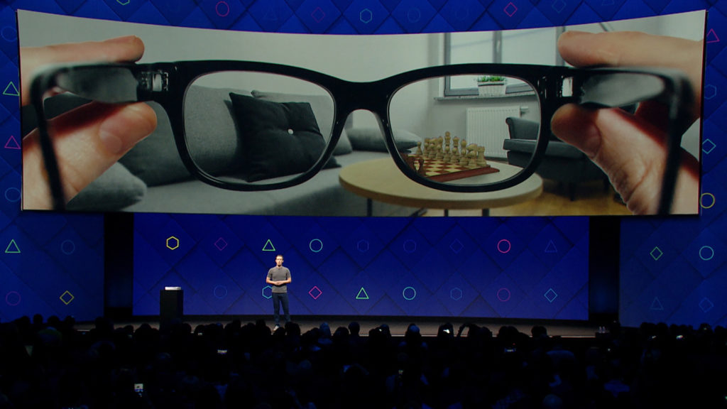Facebook Augment Reality Glasses