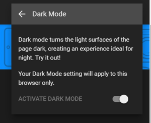 YouTube's Hidden Dark Mode