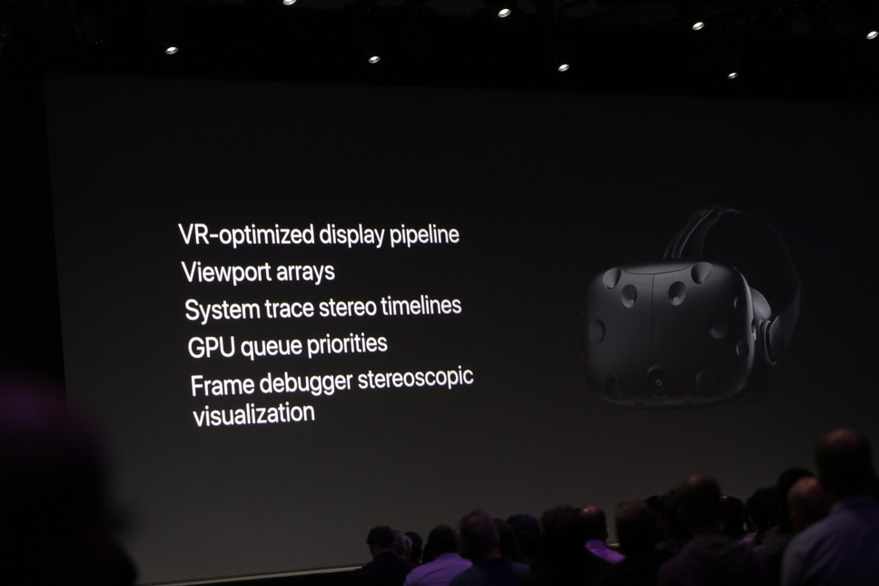 WWDC Oculus Rift HTC Vive VR
