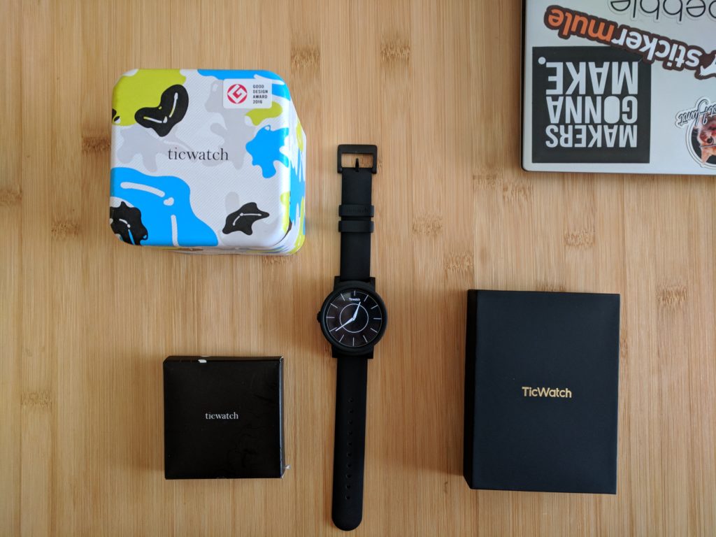 TicWatch E Kickstarter Perks